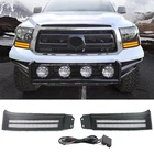 LED Front DRL Turn Signal Lights Fog For Toyota Tundra 2007-2013 Sequoia 2008-17