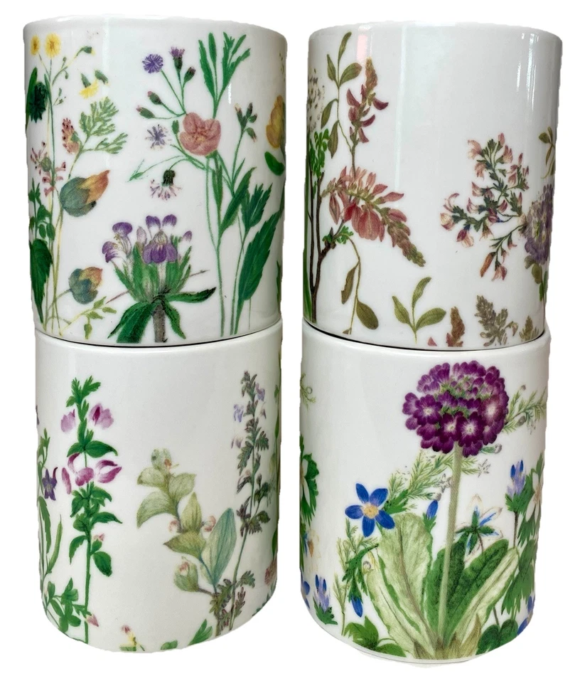 Flores del Himalaya Queens by Churchill (cada una única) 8 oz. Tazas de té y café - 4 Foto 4 de 4