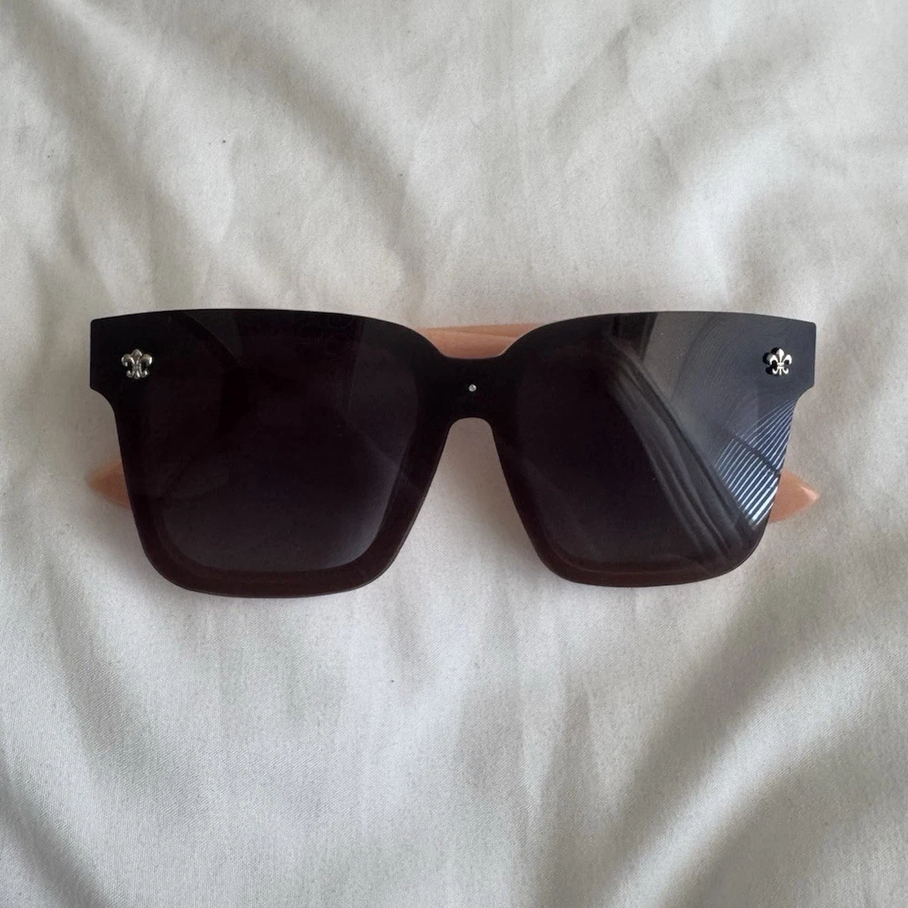 Pink Square Sunglasses for Women for sale | eBay display picture 1