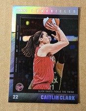 2025 Panini Chronicled WNBA Caitlin Clark #45 Silver Holo Foil Indiana Fever