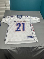 RARE- Reebok - New York Giants - Tiki Barber - #21- 2006 NFL Pro Bowl Jersey- XL
