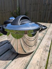 Tefal Delicio X'Press Pressure Cooker Stainless Steel Manual New Gasket 6L VGC