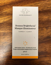 Drunk Elephant Bouncy Brightfacial Brightening Mask Azelaic/Salicylic 1.69oz