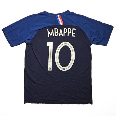 Nike フランス代表 MBAPPE 10 シャツ Lサイズ Nike フランス代表 MBAPPE 10 シャツ Lサイズ Kylian Mbappe #10