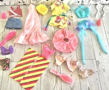 Barbie Doll Clothes & Accessories Lot Assorted 1990s Vintage