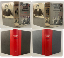 David Irving HITLER WAR 2 volumes 1977 BCE hardcover w/dust jackets Very Good