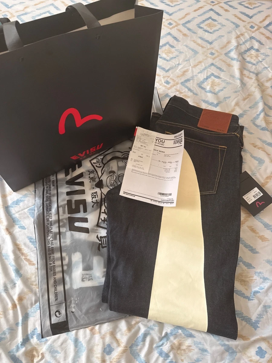 EVISU Denim Jeans Men's Regular 34 in Inseam for sale | eBay