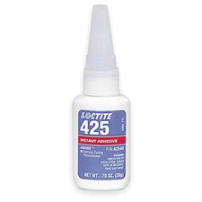 Loctite 135461 Plastic Threadlocker, Loctite 425 Assure, Blue, Medium Strength,