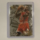 SkyBox Michael Jordan Chicago Bulls 1995-96 Metal Nuts & Bolts #212 Card
