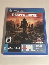 Desperados III (Sony PlayStation 4, 2020) - EX LIBRARY COPY - Tested