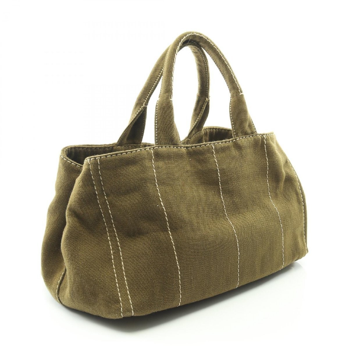PRADA Canapa  PRADA Canvas Tote Bag Canvas Used Women s from japan thumbnail 2