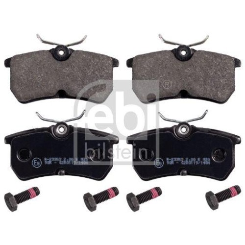 Plaquettes de frein Febi Bilstein 16167 anti-bruit en céramique pour Ford USA