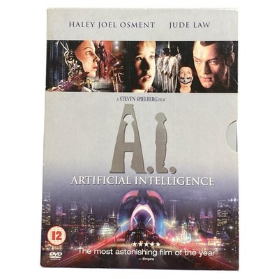 Artificial Intelligence A.I. DVD 2001 Steven Spielberg Sci-Fi Haley Joel Osment