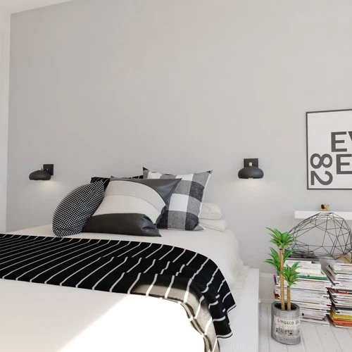 Vaxcel Lighting W0381 Belmont 7" Tall Bathroom Sconce - Black - Picture 3 of 8