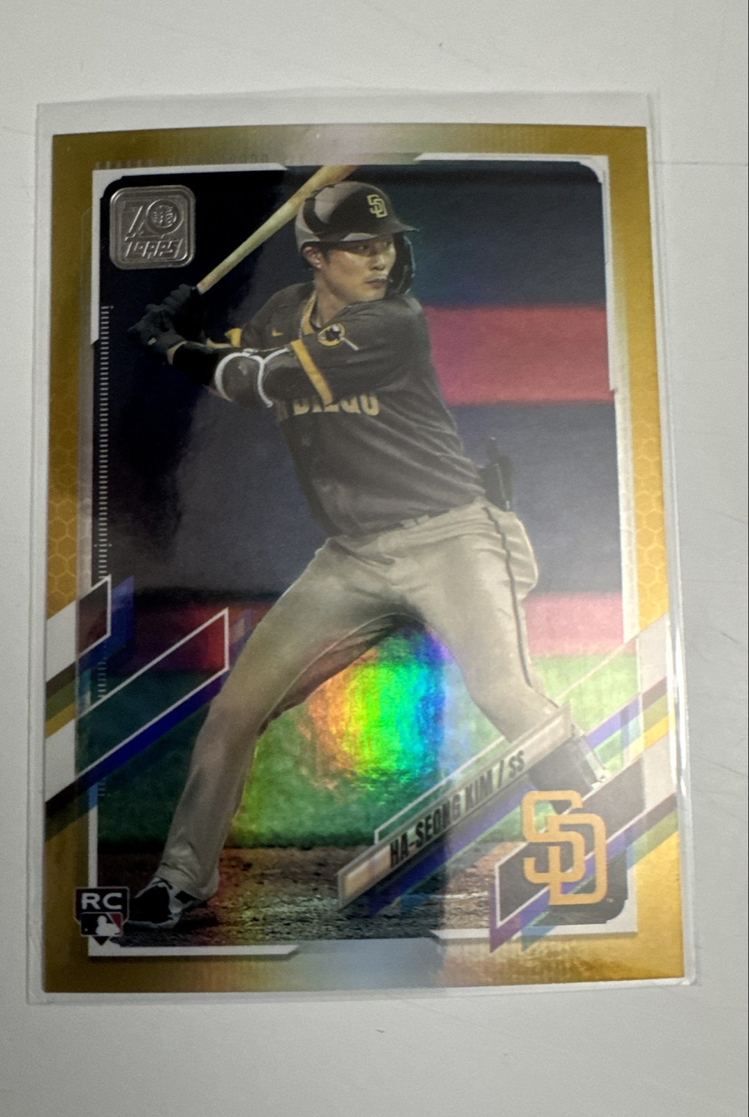 2021 Topps - Ha-Seong Kim #398 Gold Foil (RC)