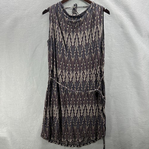 Isabel Marant Etoile Kleid Damen 2 kleine Ikat Print Strick ärmellos leise Lux - Bild 1 von 17