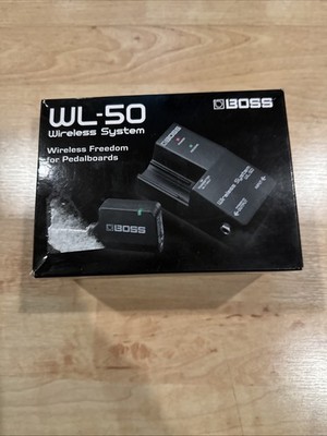 Boss WL50 Guitar Wireless System for Pedalboards with Box and Manuals