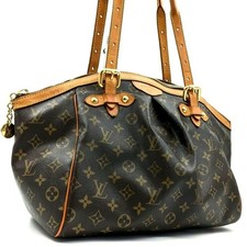 LOUIS VUITTON M40144 Tivoli GM Tote Bag Brown Monogram PVC From Japan 03089