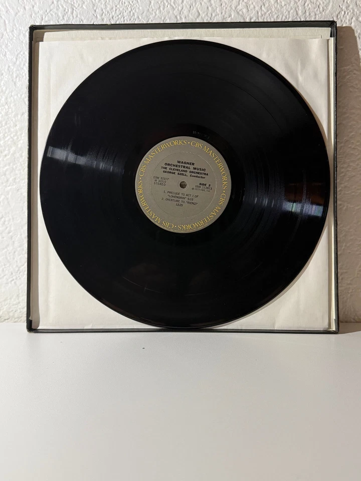 Wagner Orchestral Music 3-LP Set Szell Cleveland Orch. CBS Masterworks VG+ Foto 4 de 4