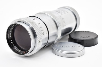 [Near MINT] Carl Zeiss Jena Triotar 135mm f/4 Silver Telephoto M42 From JAPAN