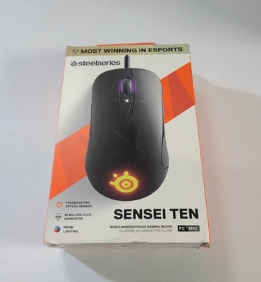 SteelSeries Sensei Ten (M-00029) Ambidextrous Gaming Mouse-Black