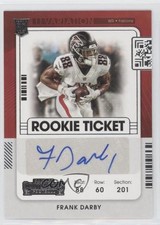 2021 Panini Contenders Rookie Ticket Variation Frank Darby #229 Auto u6m