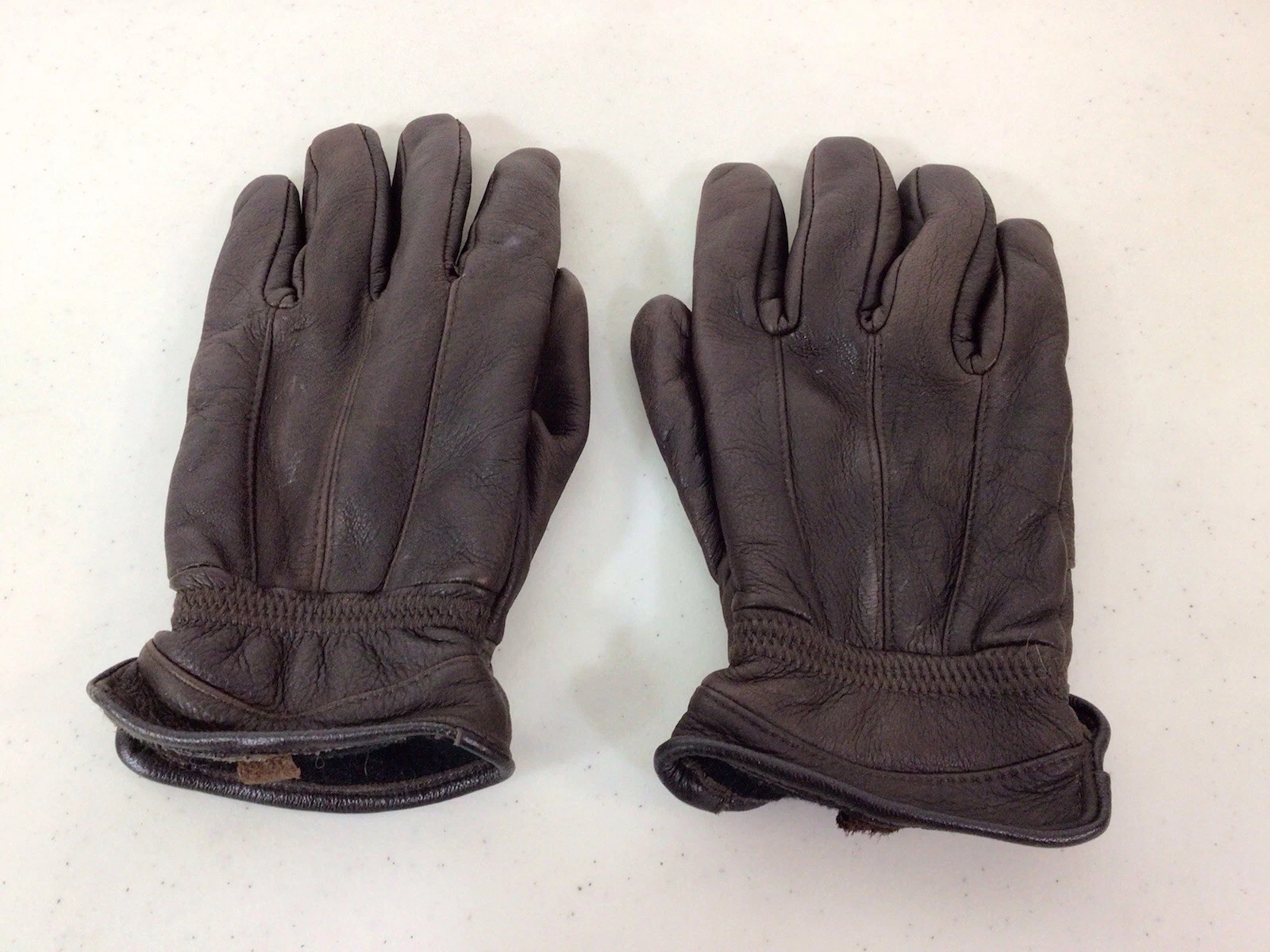 Jacob Ash Holdings Leather Driving Gloves Mens Medium