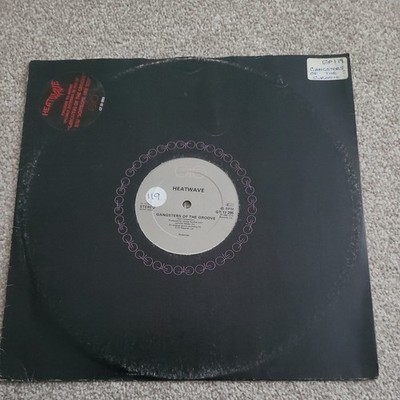 HEATWAVE - Gangsters Of The Groove - Original 1980 UK 12'' Single - GTO 13 285