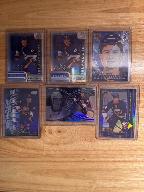 Mathew Schafer 6 Card Lot