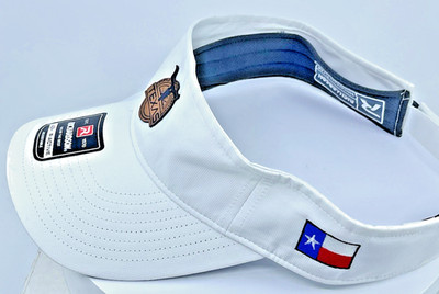 Texas Long Horn Richardson R Active Embroidery Texas State Flag Visor Hat
