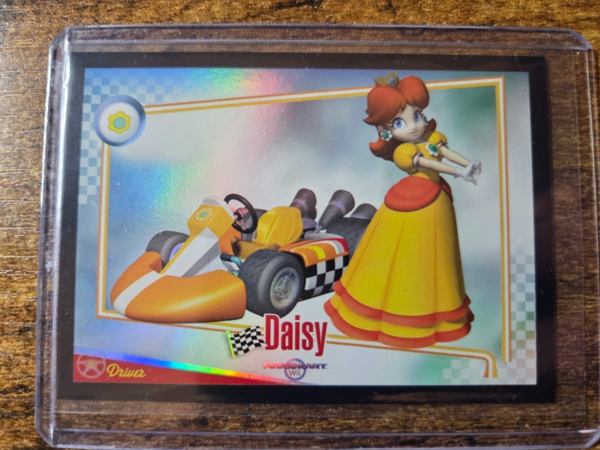2009 Enterplay Mario Kart Wii Daisy Foil Driver Card #F18 Nintendo