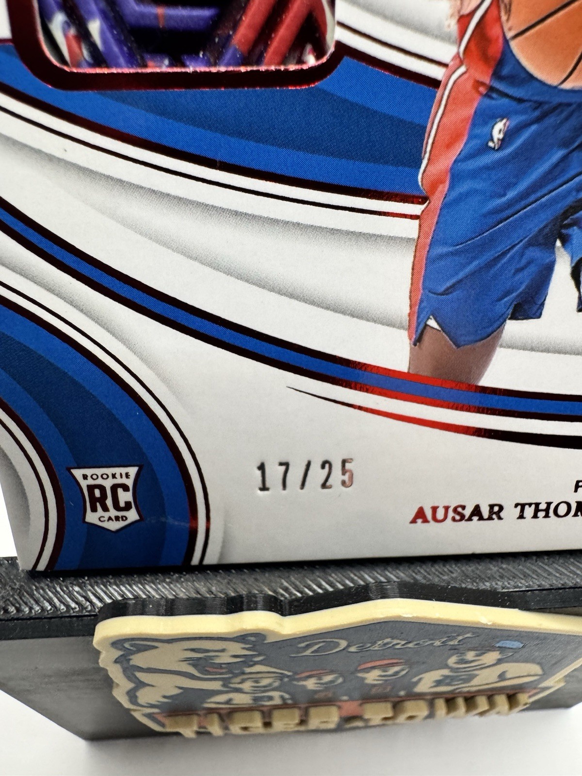 2023-24 Panini Immaculate - Sneaker Swatches Ausar Thompson SS-AUT /49 (MEM, RC) view 6