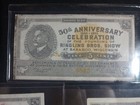 1933 Ringling Brothers 50th Anniversary Golden Jubilee Lot Of Three Tickets — photo 2