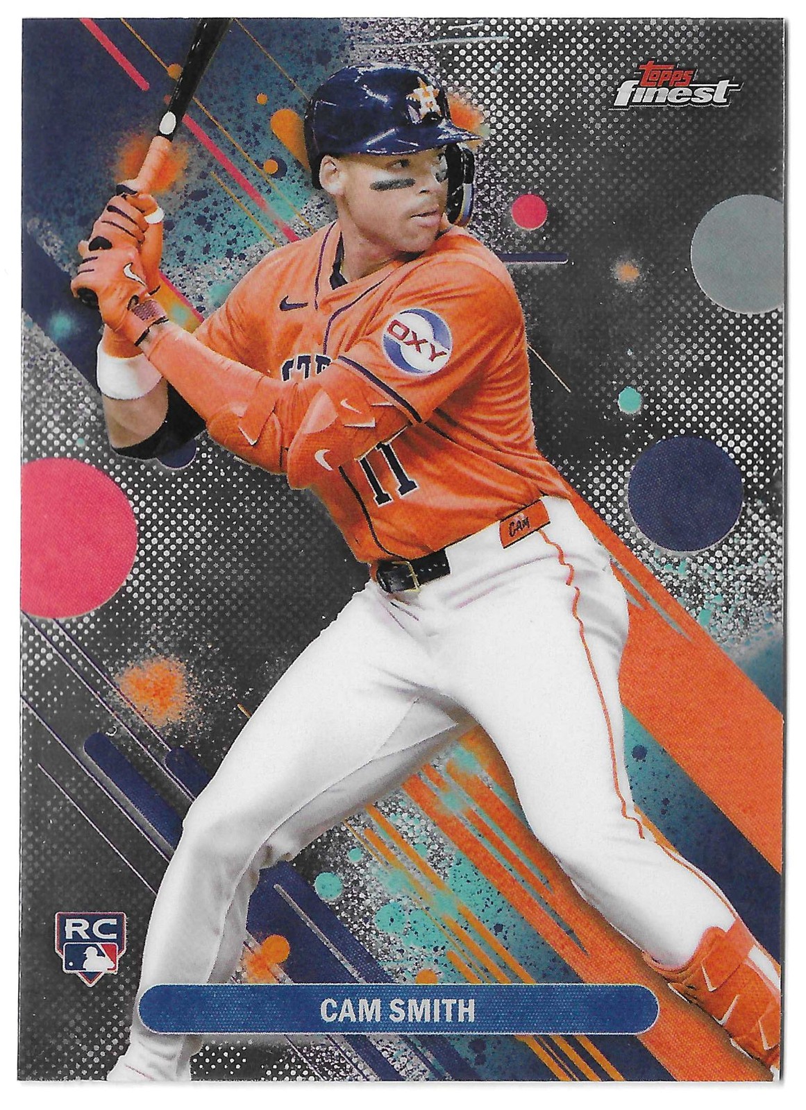 Cam Smith - 2025 Topps Finest - #54 - Astros (RC)