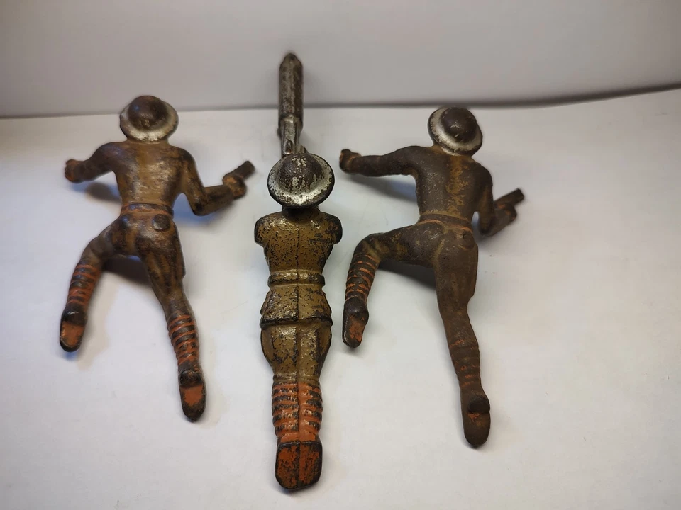 Lote 3 ametralladoras y lanzadores de bombas de hierro gris Foto 3 de 3