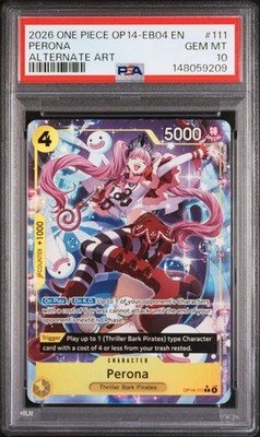 2026 ONE PIECE OP14-EB04-THE AZURE SEA'S SEVEN ALTERNATE ART #111