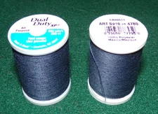 Dual Duty All Purpose Polyester Thread, 250 yards, Blue Stone (4780)