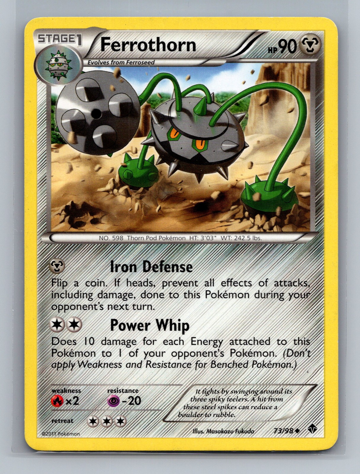 Emerging Powers #73/98 Ferrothorn (73)