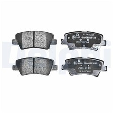 Satz Bremsbeläge Bremsklötze hinten für KIA Niro 1 DE Soul 3 SK3 | 23849045