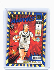 2025 Panini Donruss WNBA Hailey Van Lith #24 Gold Press Proof Net Marvels (RC)