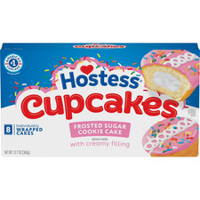 Hostess Cupcakes Frosted Sugar Cookie Snack Cakes, 12.7 oz