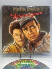 The African Queen Laserdisc 1994 Humphrey Bogart Katharine Hepburn