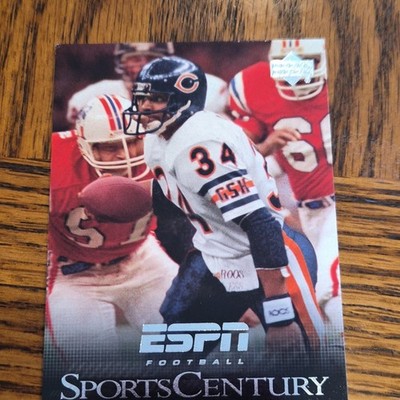 Upper Deck 2005 ESPN SportsCentury Walter Payton SC-WP Chicago Bears NFL Card