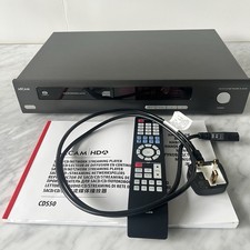 Arcam CDS50 CD SACD Player and Streamer Remote Control Mains Lead Instructions