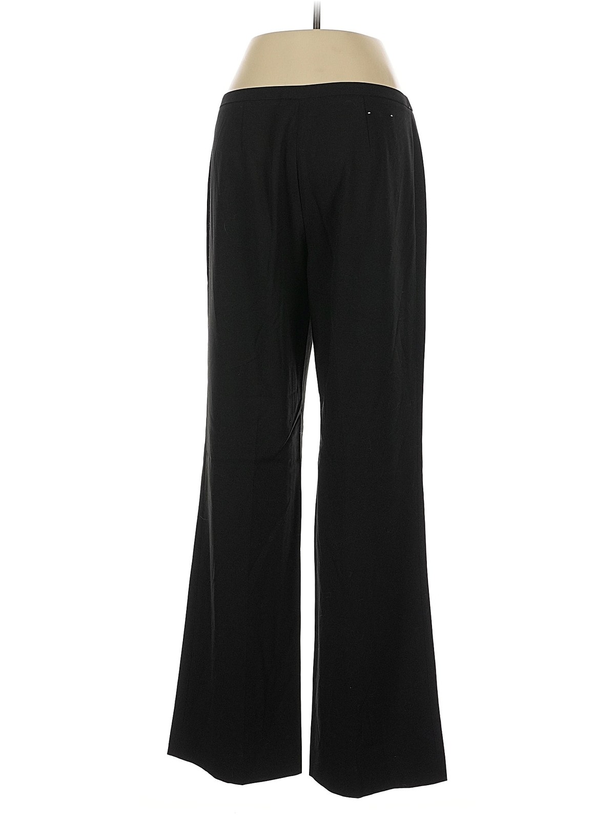 Calvin Klein Women Black Dress Pants 10 thumbnail 2
