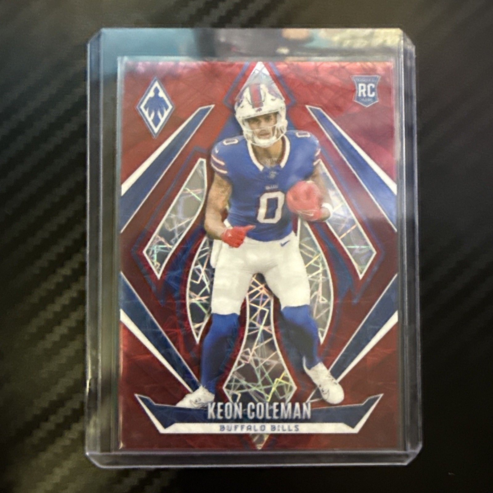 2024 Panini Phoenix - Rookies Keon Coleman #213 Red Lazer /199