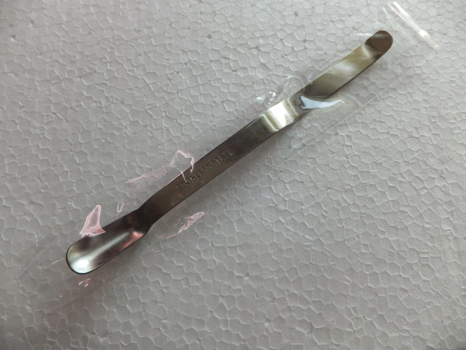 KITCHEN-CHEMISTRY Laboratory Nuffield Spatula - Stainless Steel 140mm Lab Metal Spoon Scoop NEW