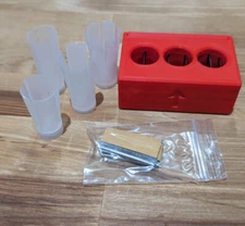 Wad Splitter, Slitter, Slicer, 2-4-6 Blade Cut Option, Extra Blades Included