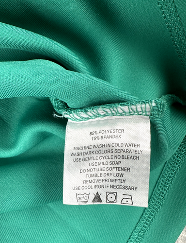 Giacca Bobby Jones Pullover Adulto Attivo Golf Golfista Cerniera Verde Uomo Large - Foto 9 di 10