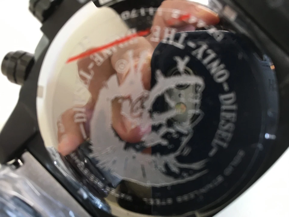 RELOJ CRONÓGRAFO AUTÉNTICO DIÉSEL DZ4412 DESBORDAMIENTO AZUL METALIZADO PARA HOMBRES SIN CAJA Foto 3 de 4